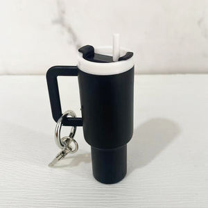 Moda creativa aleación PVC taza vaso llavero <span class=keywords><strong>con</strong></span> Chapstick titular <span class=keywords><strong>encanto</strong></span> Bar Stash - Product Image 6