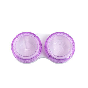 Estuches para Lentes de Contacto de Plástico Duro CHANXIN DC-1201G <span class=keywords><strong>con</strong></span> Forma Irregular, Diseño Portátil, Función de Almacenamiento y Limpieza Transparente - Product Image 1