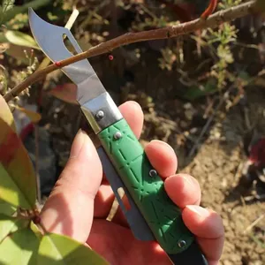 Multifunctional Folding Seedling Orchards Grafting Knife Inoculation Garden Light Weight High Carbon Steel Material <strong>Cutting</strong> Tool - Product Image 3