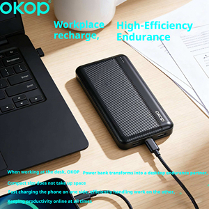 OKOP705 Bancos de Energía Portátiles al por Mayor con Cierre Magnético, Diseño Ligero, Capacidad de 10000mAh y Carga Rápida para Exteriores - Product Image 5
