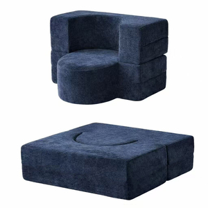 Nouveau Best-seller 2026 : Canapés <span class=keywords><strong>en</strong></span> Tissu Pliables Multifonctionnels et Personnalisables pour Salons, Chambres, Hôtels et Bibliothèques - Product Image 2