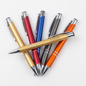 Stylo à bille personnalisé avec logo imprimé, cadeau promotionnel en plastique et métal avec design personnalisé, stylo publicitaire de qualité - Product Image 3