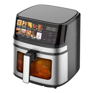New Factory Air Fryer 6L 7L 8L 12L Oil Free Deep Digital <b>Control</b> Rapid Stainless Steel Smart Air Stainless Steel Air Fryer New F - Product Image 5