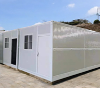 Maisons préfabriquées personnalisées, fabricant de maisons conteneurs pliables, conteneur préfabriqué de 20 pieds en kit, bureau préfabriqué, hôtel conteneur