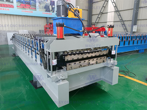 Máquina de Conformado de Láminas Galvanizadas para Techos Corrugados, Máquina de Conformado de Rollos, Máquina de Fabricación de Tejas IBR de Doble Capa, Máquina de Fabricación de Láminas para Techos - Product Image 2