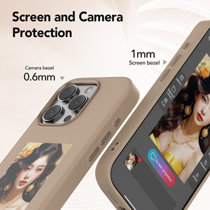 Soonleader 2024 Hot DIY Phone Case Display par connexion NFC pour <span class=keywords><strong>iPhone</strong></span> 16 Pro 4 couleurs Elink Screen Durable Mobile Phone Case - Product Image 5
