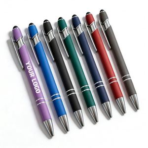 Bolígrafo Metálico Personalizado al por Mayor para Regalos Promocionales Empresariales, Bolígrafo Económico con Punta de Bola - Product Image 1