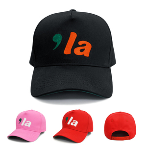 Gorra de Béisbol Estructurada con Bordado LA, Diseño de Letras en Verde, Naranja y Blanco, Gorra de Moda Urbana en Negro, Rojo y Rosa, Venta al Por Mayor - Product Image 6