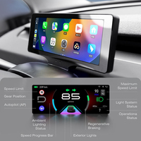 Levier de vitesses et poignée d'essuie-glace Tesla Model Y, écran tactile LCD 7 pouces, affichage tête haute, connexion USB, garantie 1 an