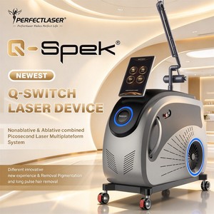 เครื่องเลเซอร์พิโก Perfectlaser ระดับมืออาชีพ สำหรับลอกผิวด้วยคาร์บอน กำจัดกระ ฝ้า จุดด่างดำ ฟื้นฟูผิวขาวกระจ่างใส ใช้ในคลินิกและสปา - Product Image 1