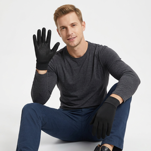 Gants de course et de cyclisme WESKOS pour hommes et femmes, en polyester, à doigts entiers, légers, avec technologie tactile, chauds pour l'hiver - Product Image 3
