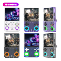 Console de jeu portable S R36 Ultra 64 Go, plus de 20000 jeux, WiFi, Linux open source, écran 4 pouces, lumière RVB, lecteur de jeux vidéo rétro R36S