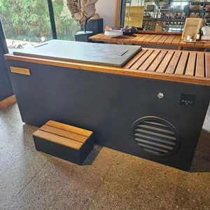 Bồn tắm ngâm lạnh ngoài trời bằng thép không gỉ thiết kế mới & máy làm lạnh 1 hp - Product Image 1