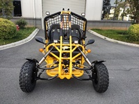 Kart à pédales tout-terrain pour adultes de haute qualité, buggy à essence 4 temps à transmission par chaîne avec moteur 200cc/150cc Spider Outdoor