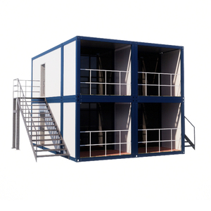 Maison en bois à double usage (entrepôt et habitation), panneaux épais. Fournir un espace stable et sûr. - Product Image 3
