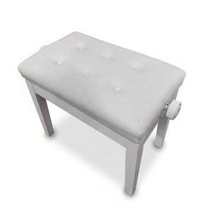 Piano de Madera Ajustable con Cojín, Taburete Musical para Teclado Digital y Piano Vertical, Suministro de Fábrica OEM ODM - Product Image 4