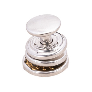 Magnetic snap <b>fasteners</b> for high-end bags, clothing, down jackets, double-sided magnetic snaps, metal snap <b>fasteners</b> for bottom - Product Image 3