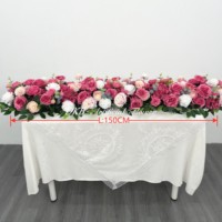 Bunga Meja Artifisial Terlaris dengan Tampilan Alami untuk Dekorasi Tempat Pernikahan dengan Efek Floral Mewah