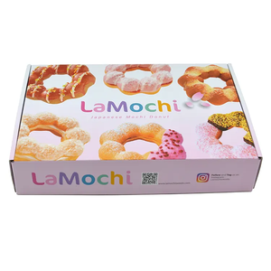 Comida personalizada Donut papel dulce bollos Cronut embalaje Digbys <span class=keywords><strong>Mister</strong></span> Takeway envío Mochi Donuts caja de correo - Product Image 2