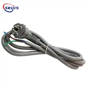 Customization 2.5A 250V KC 2 prong pin Europe/Korea Standard Power Cable 2pin Plug to IEC320 C7 AC cable Power Extension Cord