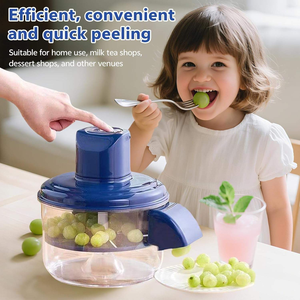 เครื่องปอกผลไม้และผักไฟฟ้าขนาดเล็ก ใช้แบตเตอรี่ ปอกกระเทียม องุ่น พลัม อัตโนมัติ ขายดี - Product Image 2