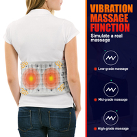 Kabellose Beheizbare Rücken-Luftdekompressions-Bandage, Aufblasbarer Massagegürtel mit Heiz- und Vibrationsfunktion für die Taille