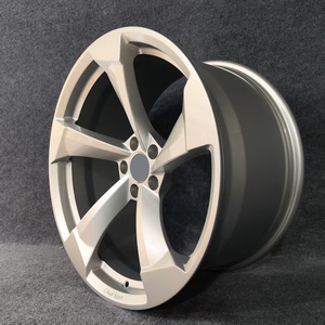 Nouvelles jantes QZC en aluminium forgé concave à rayons multiples, finition argentée, monobloc 5x112 pour <span class=keywords><strong>Audi</strong></span> <span class=keywords><strong>Q5</strong></span>/Q7/Q8/SQ8 et pour - Product Image 3