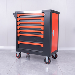 Chariot à outils métallique à 13 tiroirs pour atelier, chariot à outils roulant pour mécanicien, chariot de garage OEM/ODM/OBM personnalisable JimBon, vente en gros, modèle <span class=keywords><strong>Jumbo</strong></span> - Product Image 2