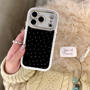 Nueva Funda para Teléfono con Marco <span class=keywords><strong>de</strong></span> Diamantes <span class=keywords><strong>de</strong></span> Imitación para iPhone 15 Pro Max 16 14 Plus 17 13 12 Pro - Product Image 5