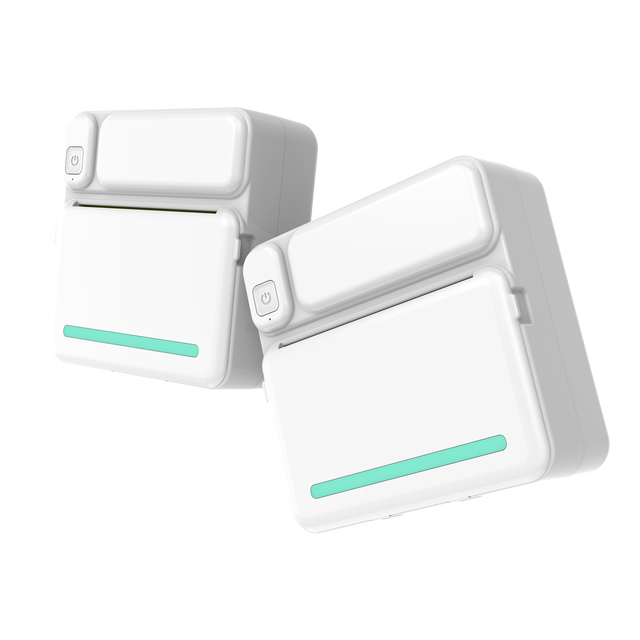 Mini Pocket Printer Gifts for Kids Portable Thermal Printer for Sticker Label Text Memo Receipt Photo Printers Inkless Printing