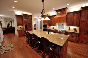 Muebles de <span class=keywords><strong>Cocina</strong></span> Personalizados de Madera Maciza de Roble, Armarios de Despensa con Puertas y Frentes de Cajones - Product Image 5