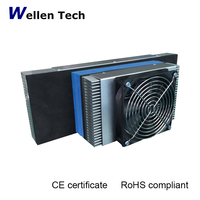 Kit de système de refroidissement thermoélectrique Peltier en silicium, système d'assemblage d'air pour module de réfrigérateur, assemblage avec plaquette de silicium
