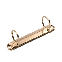 JXY PD123-2-25/20 123mm 2 Ring D Typ vernickelter goldener Metall binder clip