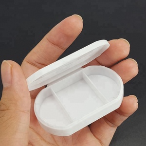 Portapillole Promozionale per Cani e Gatti, Dispenser Giornaliero a 3 Scomparti, Piccolo Organizzatore in Plastica per Pillole, Regalo per Ospedali Veterinari - Product Image 4