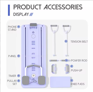 Attrezzatura Fitness Prenatale per Casa - Tavola Fitness Multifunzionale Pieghevole (con Corda) - Product Image 2
