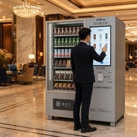 Máquina Expendedora Inteligente de 60 Selecciones con Pantalla Táctil de 32 Pulgadas, Gestión en la Nube, Pago sin Efectivo MDB, Refrigerada de 4-25 °C