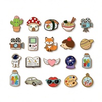 Badges en gros : Épingles en émail personnalisées plaquées or, mignonnes, emblèmes métalliques, badges de revers en émail avec logo personnalisé