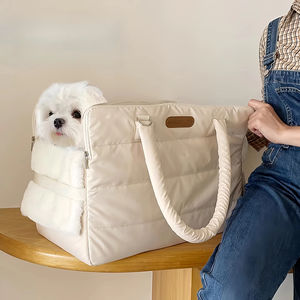 Sac de transport <span class=keywords><strong>pour</strong></span> chiot de luxe multifonctionnel avec logo personnalisé en couleur, sac de transport souple <span class=keywords><strong>pour</strong></span> animaux de compagnie, sac de voyage <span class=keywords><strong>pour</strong></span> <span class=keywords><strong>chien</strong></span> et chat <span class=keywords><strong>pour</strong></span> l'extérieur - Product Image 4