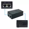 Injecteur POE 48V 3 ports 30W Gigabit POE pour caméra IP CCTV