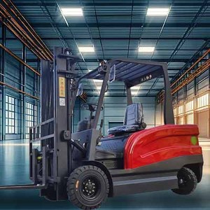 Chariots élévateurs électriques <span class=keywords><strong>RYX</strong></span>, chariots élévateurs électriques à roues avec fonction de déplacement latéral, batterie au plomb-acide, type de transmission 4 roues motrices (1 tonne, 2 tonnes, 3 tonnes) - Product Image 3