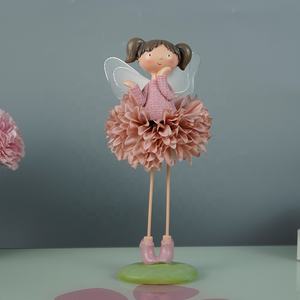 Produttori all'ingrosso accessori per la casa resina statua di <span class=keywords><strong>fiori</strong></span> ornamenti da fata regali di festa ornamenti creativi desktop - Product Image 5