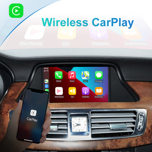 Lecteur audio de voiture sans fil HFmidia CarPlay AndroidAuto avec fonction de contrôle par écran tactile pour Mercedes Benz CLS W218 2010-2012 - Product Image 4