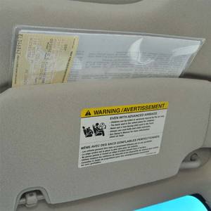 Titular de la póliza de <span class=keywords><strong>seguro</strong></span> y registro de <span class=keywords><strong>coche</strong></span> de bolsillo de tarjeta de identificación comercial de PVC con logotipo impreso personalizado con un bolsillo - Product Image 3