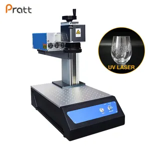 Machine de marquage laser à fibre 3d pour métal sur courbe Machine de marquage laser UV pour verre Machine de marquage pour bijoux Couleur de coupe