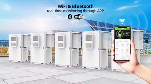 Điện áp cao 100kwh 200kwh 300kwh Tủ Pin ESS tất cả trong một hệ thống năng lượng mặt trời thương mại BATERIA với biến tần năng lượng mặt trời - Product Image 5