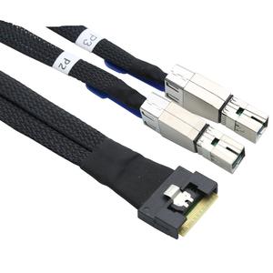PCI-E 4.0 Slimline SFF-8654 8i - 2x Mini SAS HD SFF-8644 Konektörü Sunucu Veri Uzatma Kabloları Kablolar 0.5M - Product Image 5