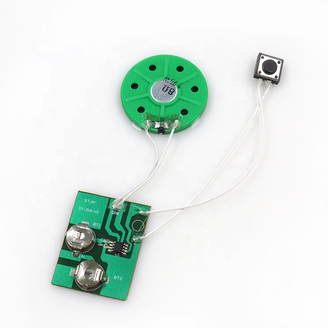 Factory Custom Sound Module Audio Voice Recorder Sets Circuit Boards Sound Chip for Toy Greeting Card Gift Box Music Box Speaker