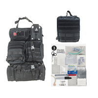 Système de premiers secours modulaire MOLLE Bestreat, pochettes en nylon 1000D résistantes, trousse médicale personnalisable pour la voiture, la maison et l'extérieur.
