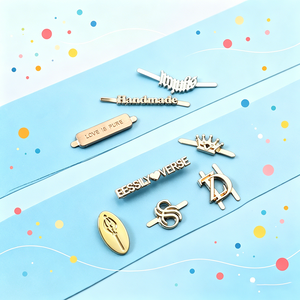 Etichette Metalliche Personalizzate con Logo Inciso, Design alla <span class=keywords><strong>Moda</strong></span>, Ecologiche per Borse - Product Image 2