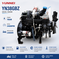 Moteur diesel SCDC Yunnei 74 kW 2400 tr/min 4 cylindres refroidi par eau YN38GBZ pour chargeuse, agriculture, exploitation minière, pompe à eau - Fabricant